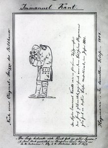 Kant mischt Senf, 1801 von Friedrich Hagemann
