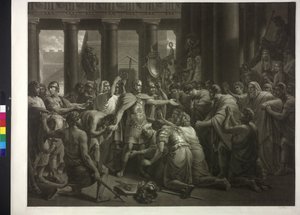 Aus der römischen Geschichte (Livius Camillus appelliert an den starken Mann)