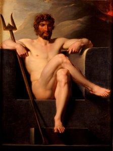 Poseidon auf dem Thron