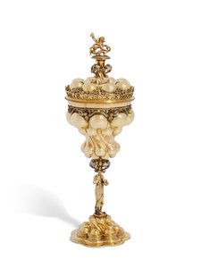 Pokal mit Deckel, Nürnberg, spätes 16. Jahrhundert