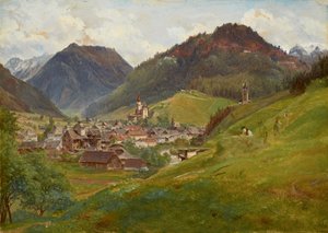 Blick auf Eisenerz