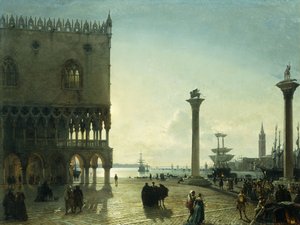 Piazza San Marco bei Nacht