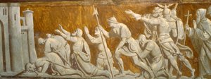 Die Kreuzfahrer vor den Mauern Jerusalems