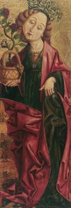 Hl. Dorothea (Innenseite) und Hl. Alexius (Außenseite)