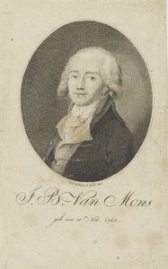 Porträt von Jean-Baptiste Van Mons 1765-1842, 1800