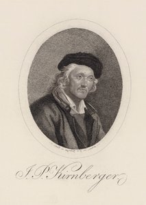 Porträt des Komponisten Johann Philipp Kirnberger 1721-1783