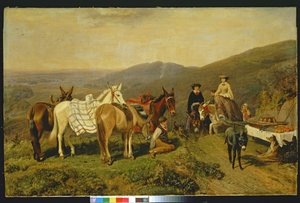 In den Malvern Hills von Friedrich Wilhelm Keyl