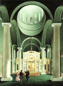 Das Innere der russischen Kapelle bei Potsdam