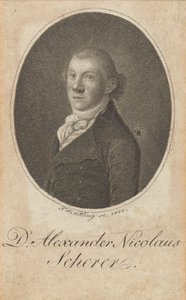 Porträt von Alexander Nicolaus Scherer 1771-1824, 1800