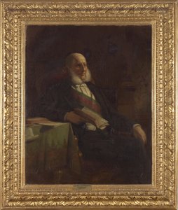 Anton Ritter von Schmerling (1805–1893), Präsident des österreichischen Reichsrats von Friedrich von Amerling