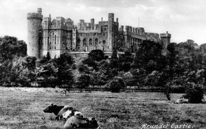 Arundel Castle, West Sussex, frühes 20. Jahrhundert von Frith and Co