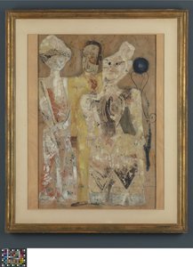 Drei Figuren von Frits van den Berghe