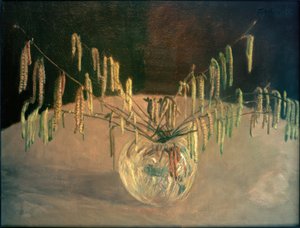 Frühlingszweige von Fritz Mackensen