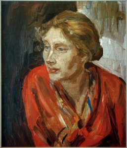 Porträt der Tochter Alexandra von Fritz Mackensen