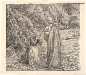 Welche von ihnen ist die Blume des Unglücks... von Fritz Syberg