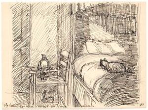 Und die Katze war Herr im Haus und die Henne Madame von Fritz Syberg