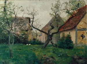 Blühender Apfelbaum