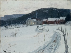 Grini, Oberer Maja-Hof von Fritz Thaulow