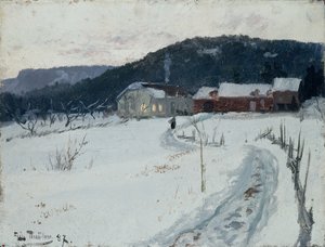 Grini, Oberer Maja Hof von Fritz Thaulow