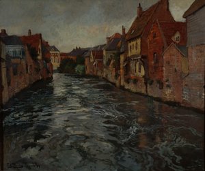 Fluss in Abeville