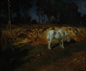 Das Pferd des Doktors von Fritz Thaulow