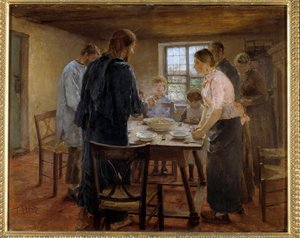 Christus bei den Bauern