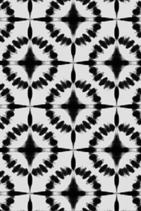Abstraktes Shibori-Muster von Fun Qui