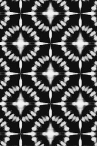 Monochromes Shibori-Muster