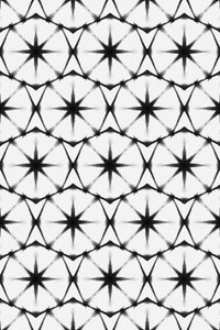 Shibori-Sternenmuster