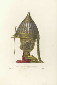Helm von Alexander Newski, 1840er Jahre von Fyodor Grigoryevich Solntsev