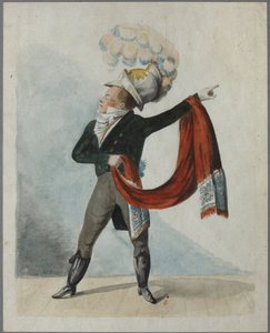 Fyodor Fyodorovich Kokoshkin (1773-1838) von Sotnikov, Fyodor Grigoryevich (aktiv Anfang des 19. Jahrhunderts). Aquarell auf Papier, erstes Viertel des 19. Jahrhunderts, Staatliches Museum von A.S. Puschkin, Moskau von Fyodor Grigoryevich Sotnikov