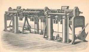 Zeichenrahmen, von Platt, Brothers & Co. Oldham von GB Smith