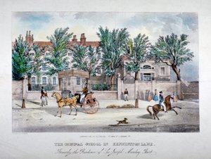 Die Schule der lizenzierten Gastwirte, Kennington Lane, Lambeth, London