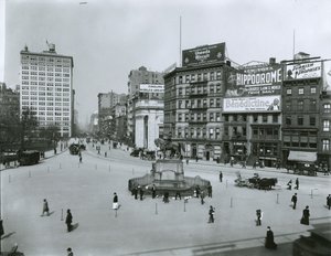 Union Square und Fourth Avenue, New York City von G.P. Hall und Sohn