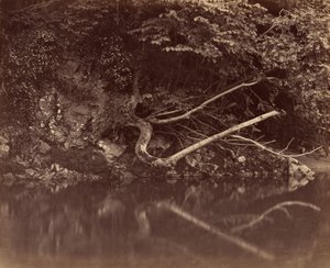 Flussufer im Tal von Neath, ca. 1855 von G. B. Gething