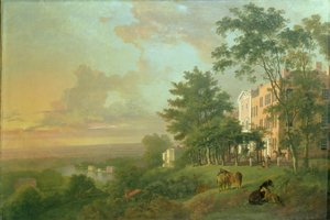 Blick von der Terrasse, Richmond Hill