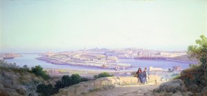 Das Infanterielager in Lazaretto, Malta