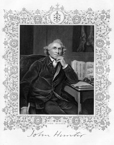 John Hunter 1728-1793, schottischer Chirurg, 19. Jahrhundert von G. H. Adcock