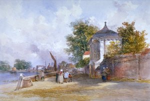 Mortlake, Richmond upon Thames, London, ca. 1845