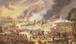 Die Schlacht von Waterloo, 18. Juni 1815, 1842