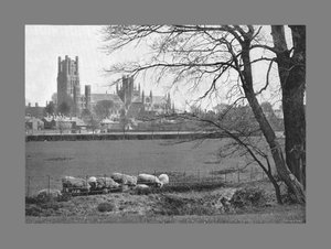 Ely-Kathedrale, ca. 1900
