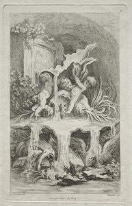 Buch der Brunnen: Nr. 7 von Gabriel Huquier