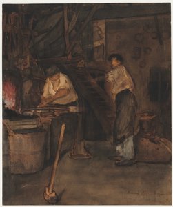 Studie für Die Schmiede: Erinnerung an Le Tréfort
