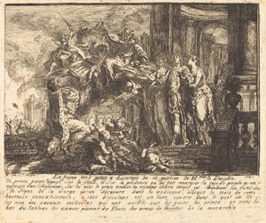 Allegorie auf die Genesung des Dauphins