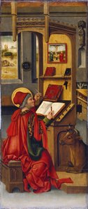 Sankt Lukas der Evangelist, 1478 von Gabriel Mälesskircher