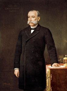 Porträt von Manuel Alonso Martinez (1827-1891), spanischer Anwalt und Politiker, Mitglied der Liberalen Union