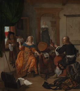 Eine musikalische Gesellschaft von Gabriel Metsu