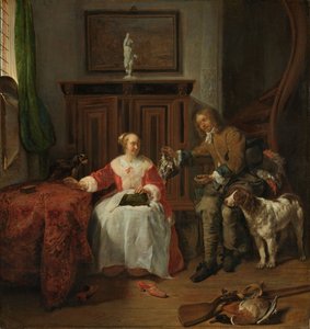 Das Geschenk des Jägers, ca. 1658-61
