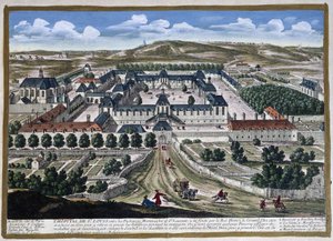 Krankenhaus Saint Louis gegründet von König Heinrich dem Großen - von Perelle von Gabriel Perelle