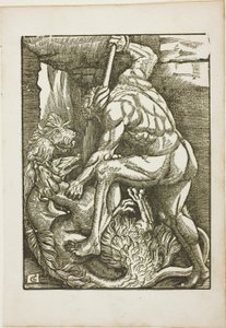 Die Arbeiten des Herkules: Cerberus aus der Unterwelt holen